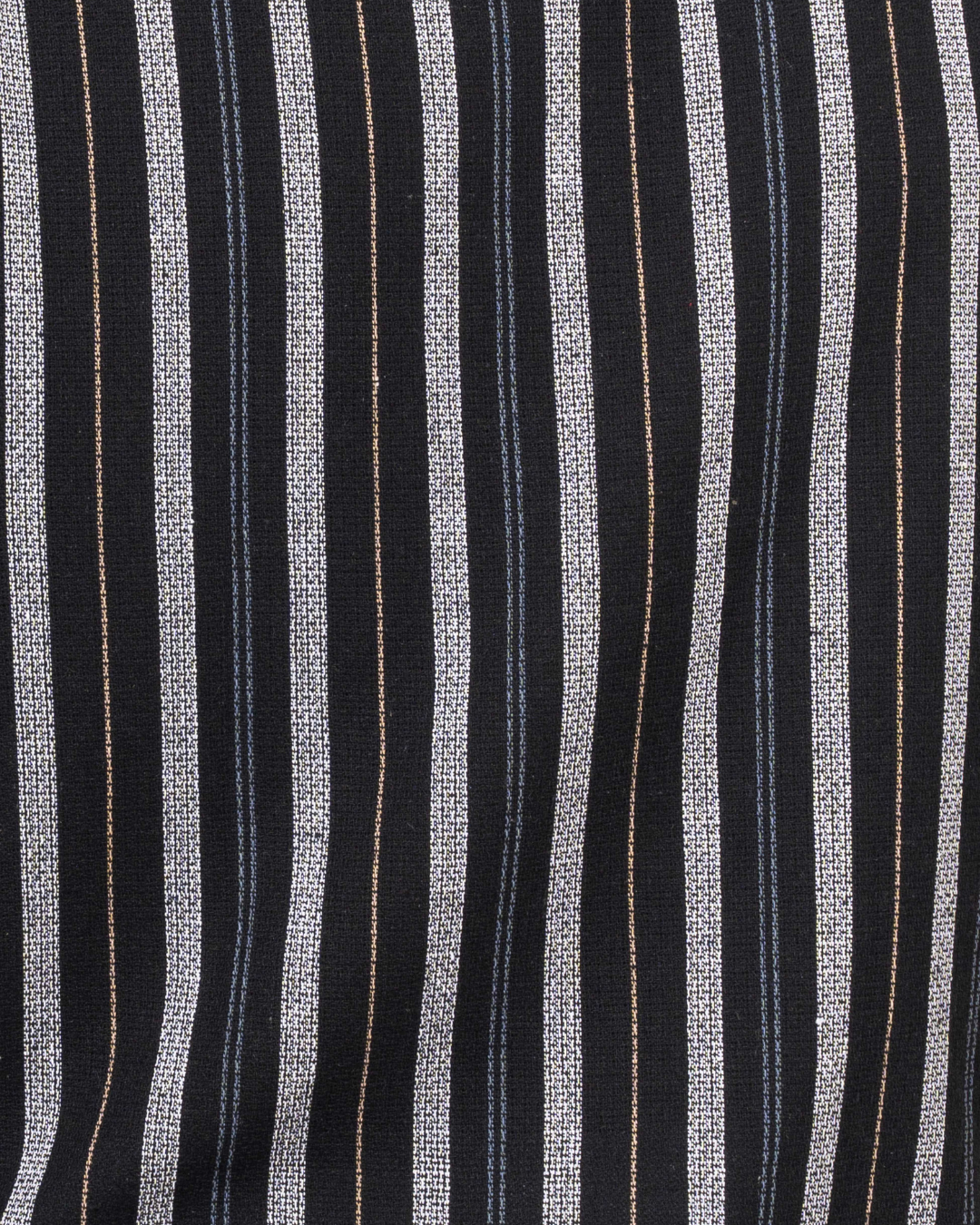 BLACK & GREY STRIPE HALF SLEEVE OVERSIZED SHIR