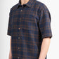 CLASSIC CHECK HALF SLEEVE OVERSIZED SHIRT