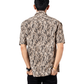ANIMAL PRINT HALF SLEEVE OVERSIZED SHIRT