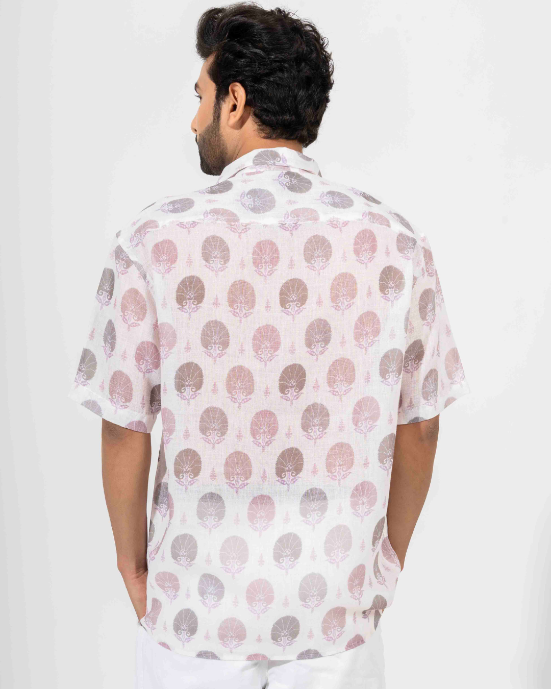 HAND BLOCK PRINT OVERSIZED SHIRT