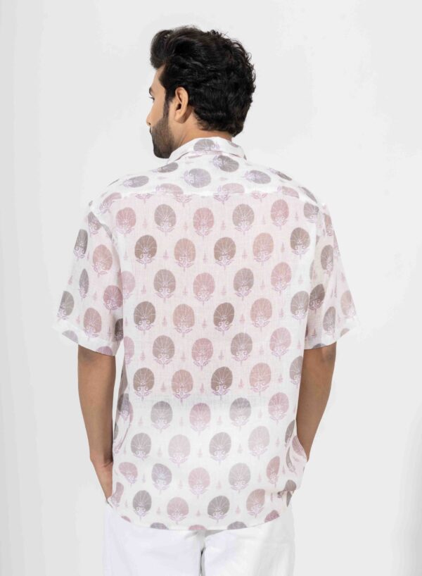 Oversized Block Printed Shirt - Image 3