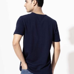 PIQUE T-SHIRT IN NAVY