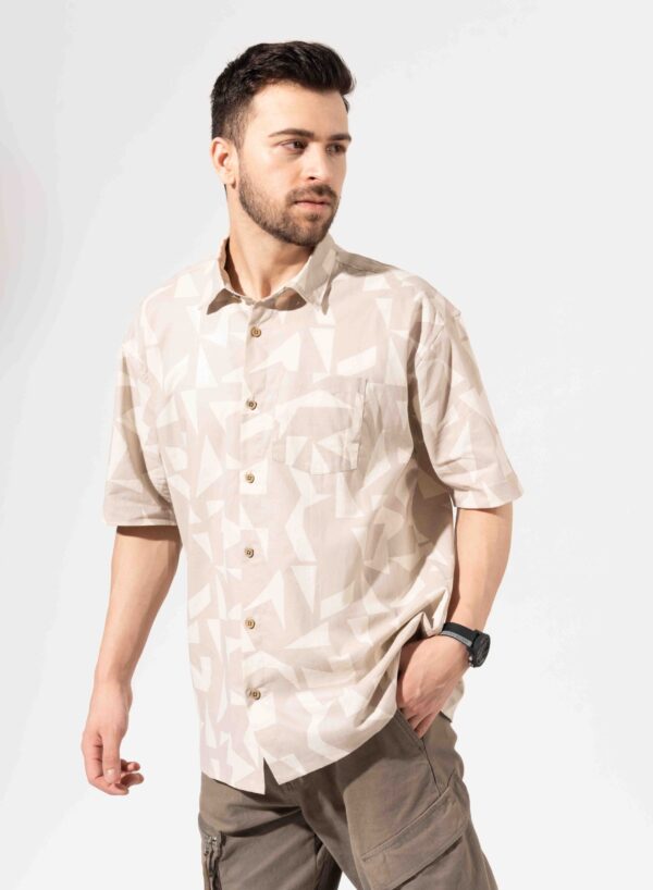 Oversized Half Sleeve Shirt