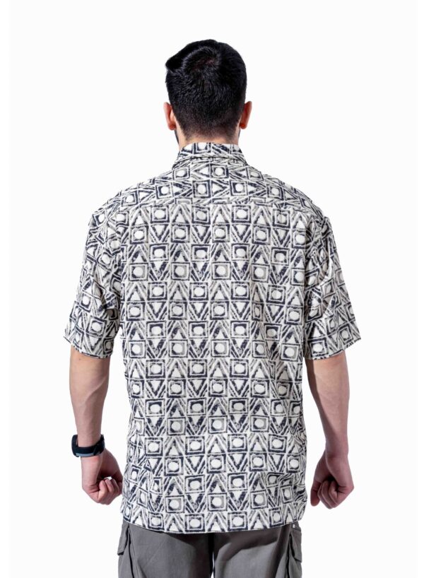 Oversized Half Sleeve Shirt - Image 4