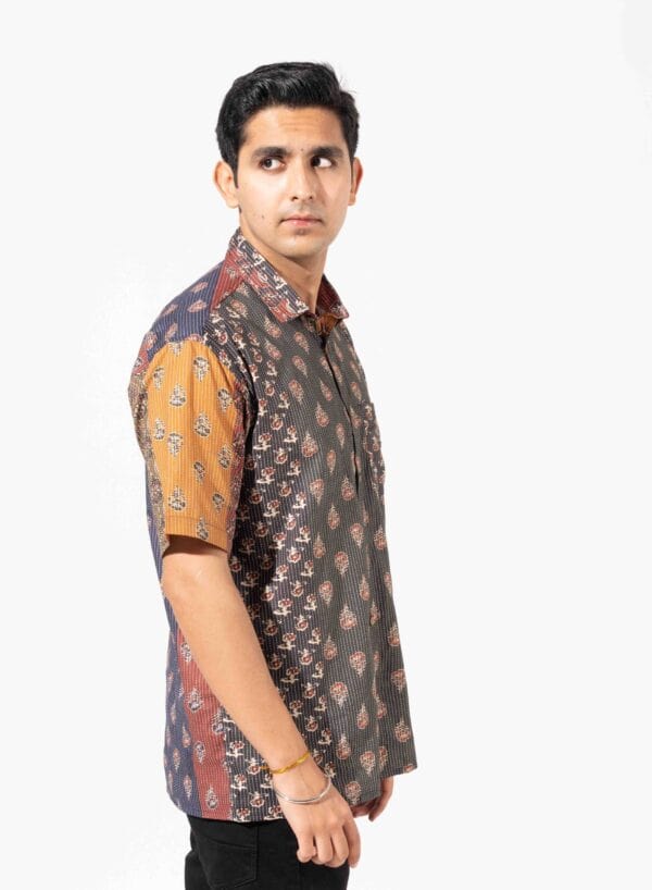 Oversized Half Sleeve Shirt - Image 3
